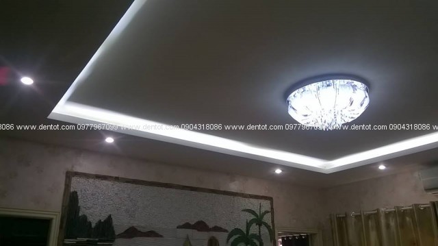 Thay thế lõi đèn compact của đèn downlight âm trần sang bóng LED