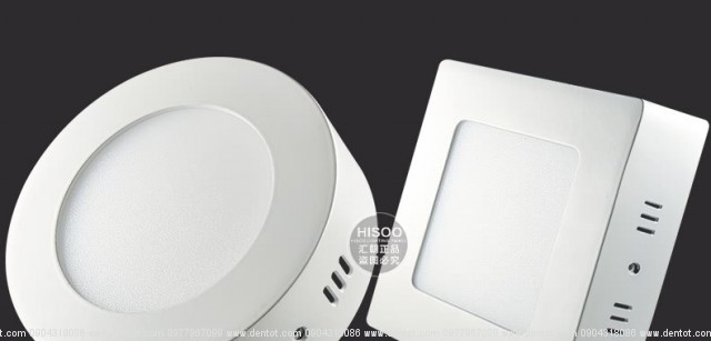 Đèn ốp nổi LED có hình tròn và hình vuông