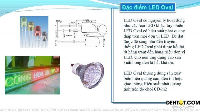 LED OVAL