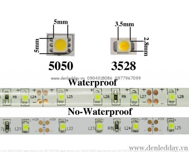 chip 5050 và 3528