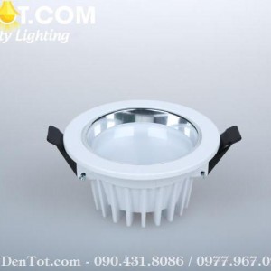 Led downlight âm trần mặt lõm tản nhiệt dầy chất lượng cao