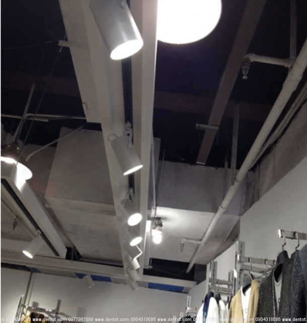 Đèn rọi ray LED cho showroom