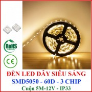 Đèn LED Dây dán 12V cuộn 5M